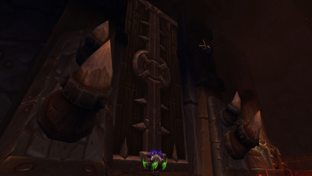 WoW a huge door in the raid